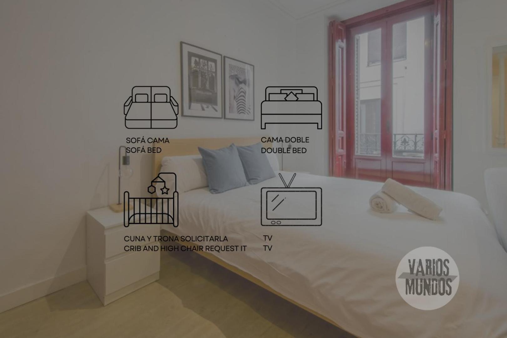 Beautiful Loft Para 3Pax En Huertas-Cortes Madrid Dış mekan fotoğraf